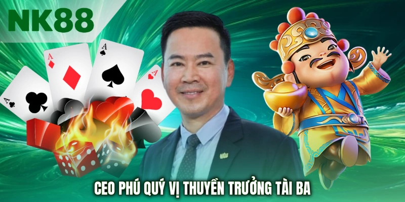 CEO Phú Quý vị thuyền trưởng tài ba